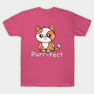 Purr-fect Cute Kitten T-Shirt